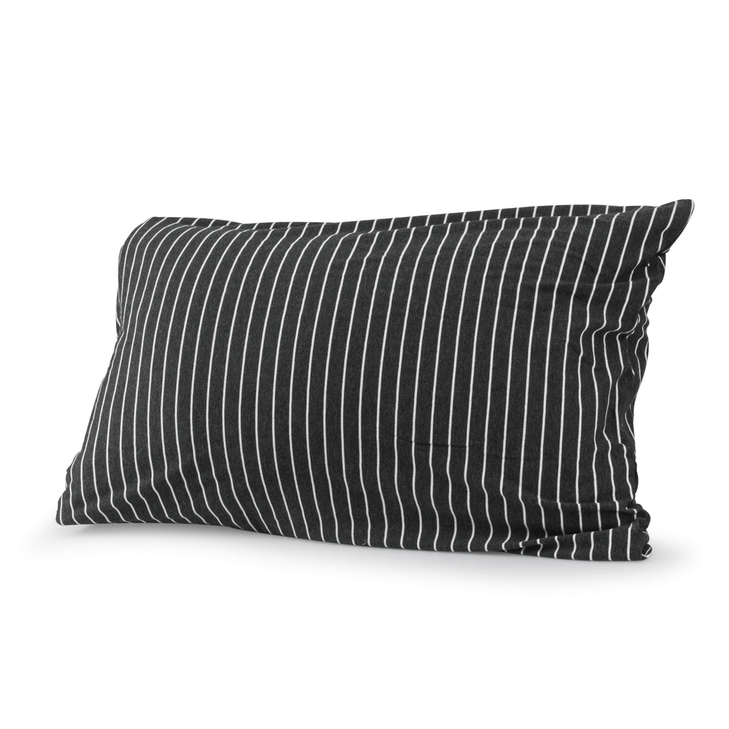Black & White Striped Pillow Case (A+D)