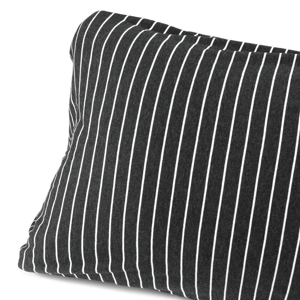 Black & White Striped Pillow Case (A+D)