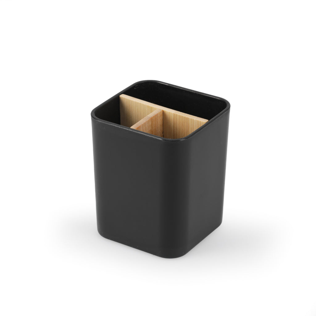 Black / Wood Desk Organizer (A+D)