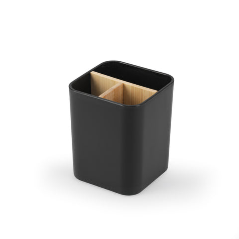 Black / Wood Desk Organizer (A+D)