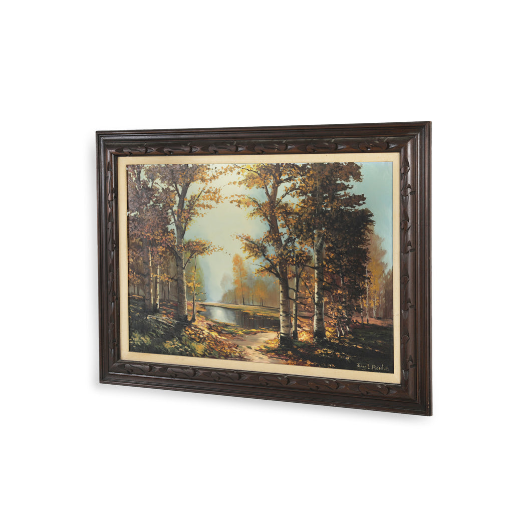 Vintage Forest Painting (A+D)