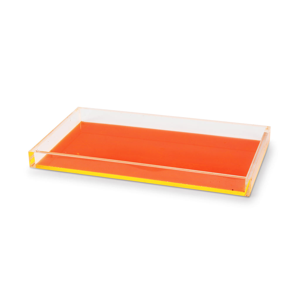 Acrylic Orange Tray