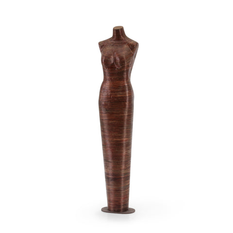 Brown Female Bust / Mannequin