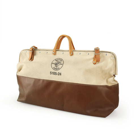 Beige and Brown Klein Tools Duffle