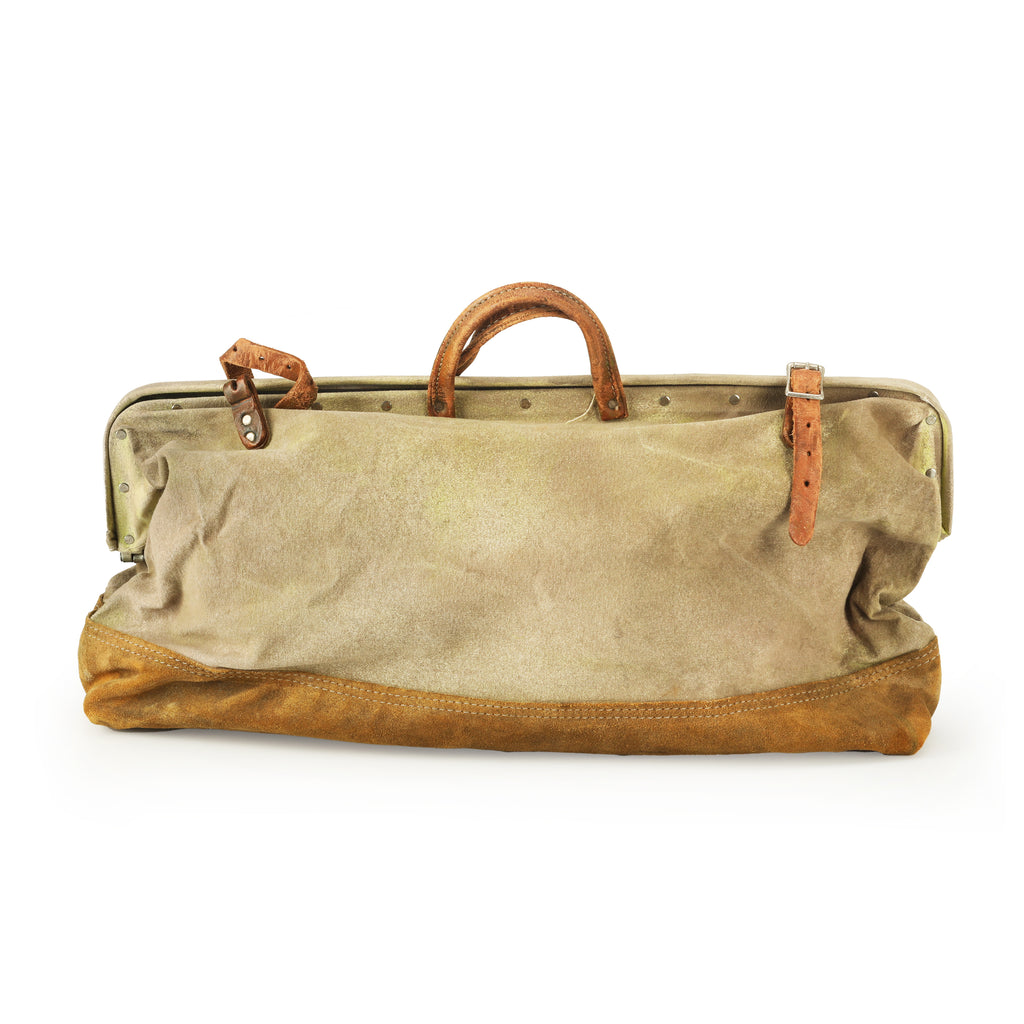 Tan / Brown Vintage Duffle Bag