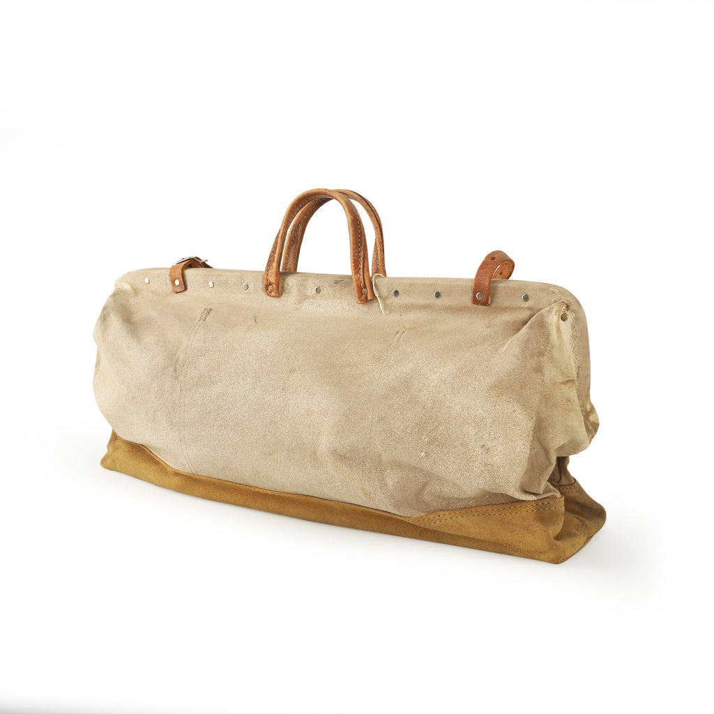 Tan / Brown Vintage Duffle Bag