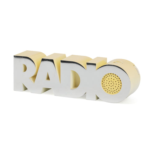 RADIO - Silver & Cream