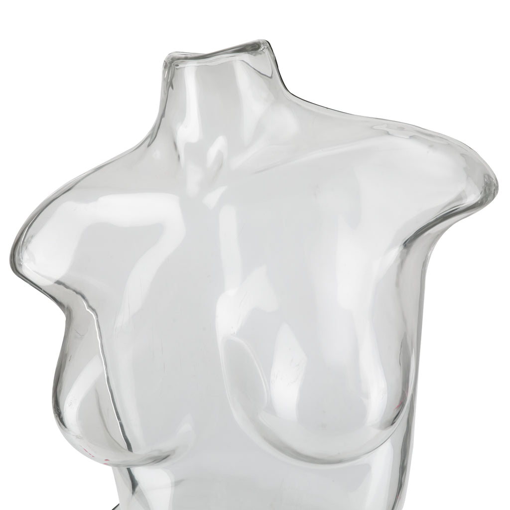 Clear Acrylic Female Torso