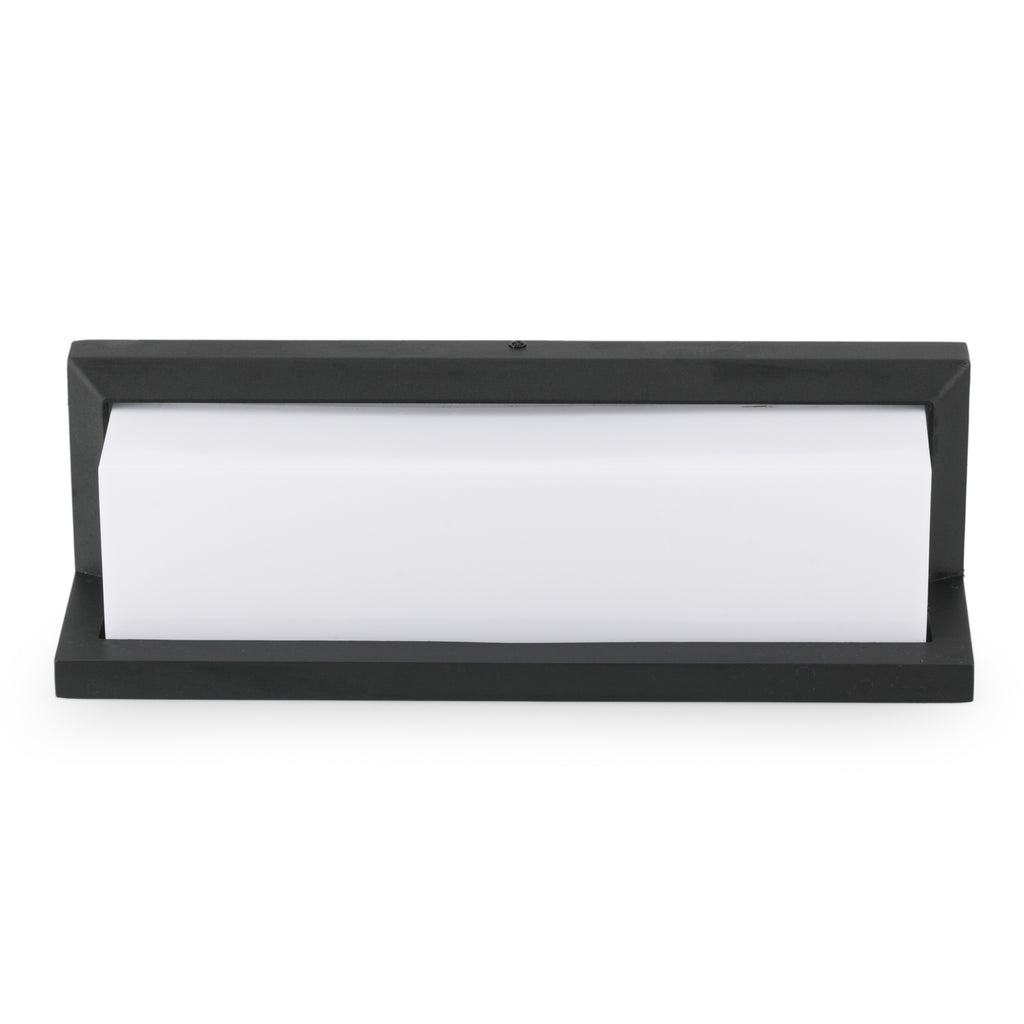 Rectangular Black / Acrylic Wall Light