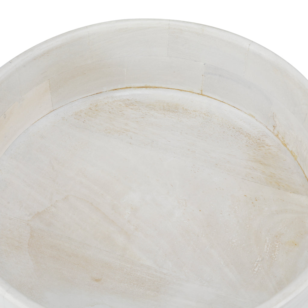 Wood Centerpiece Bowl / Planter (A+D)