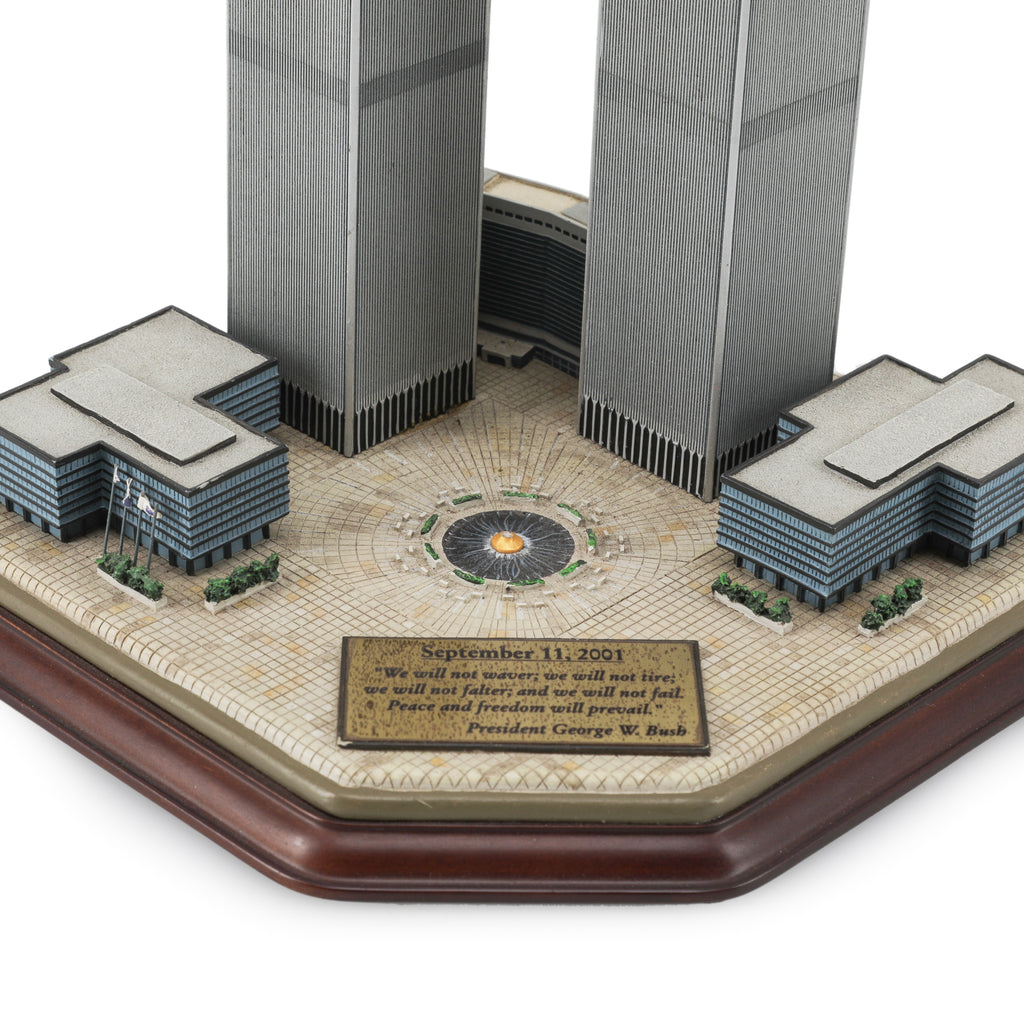 WTC Twin Towers Sculpture