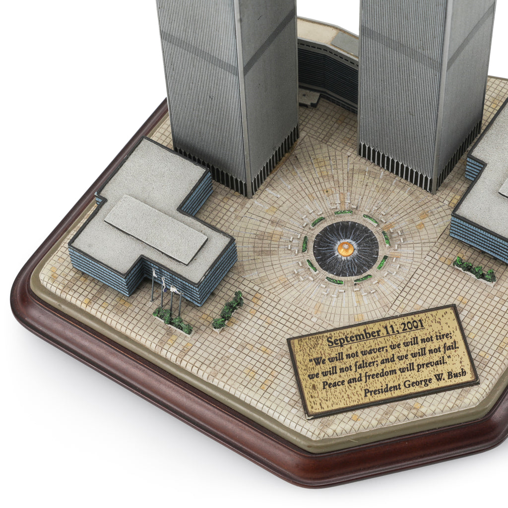 WTC Twin Towers Sculpture