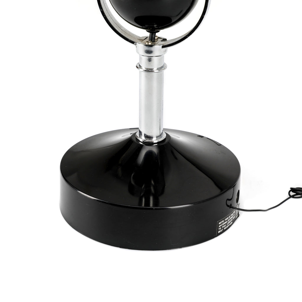 Black / Silver Plastic Novelty Toy Microphone