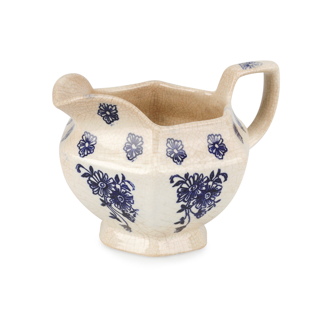 Small White Ceramic Pitcher