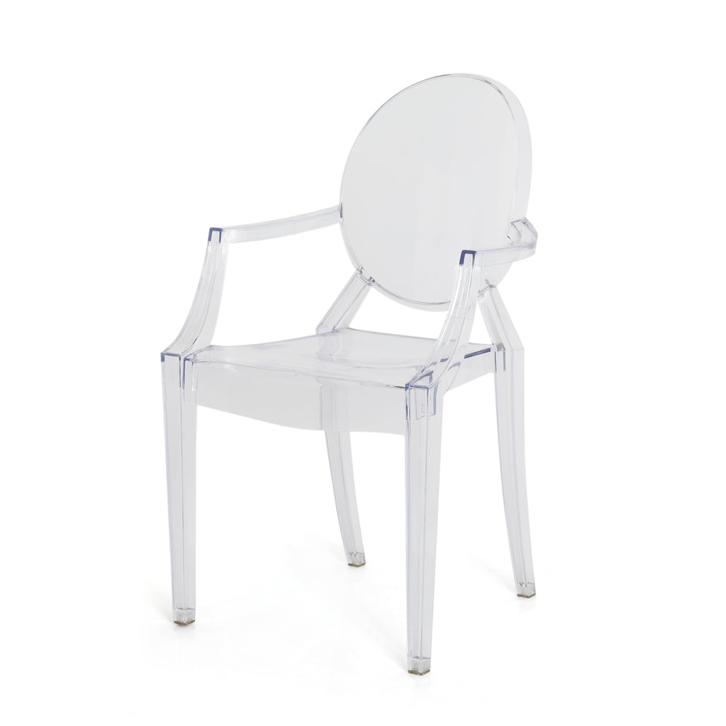 Kartell Lucite Ghost Arm Chair