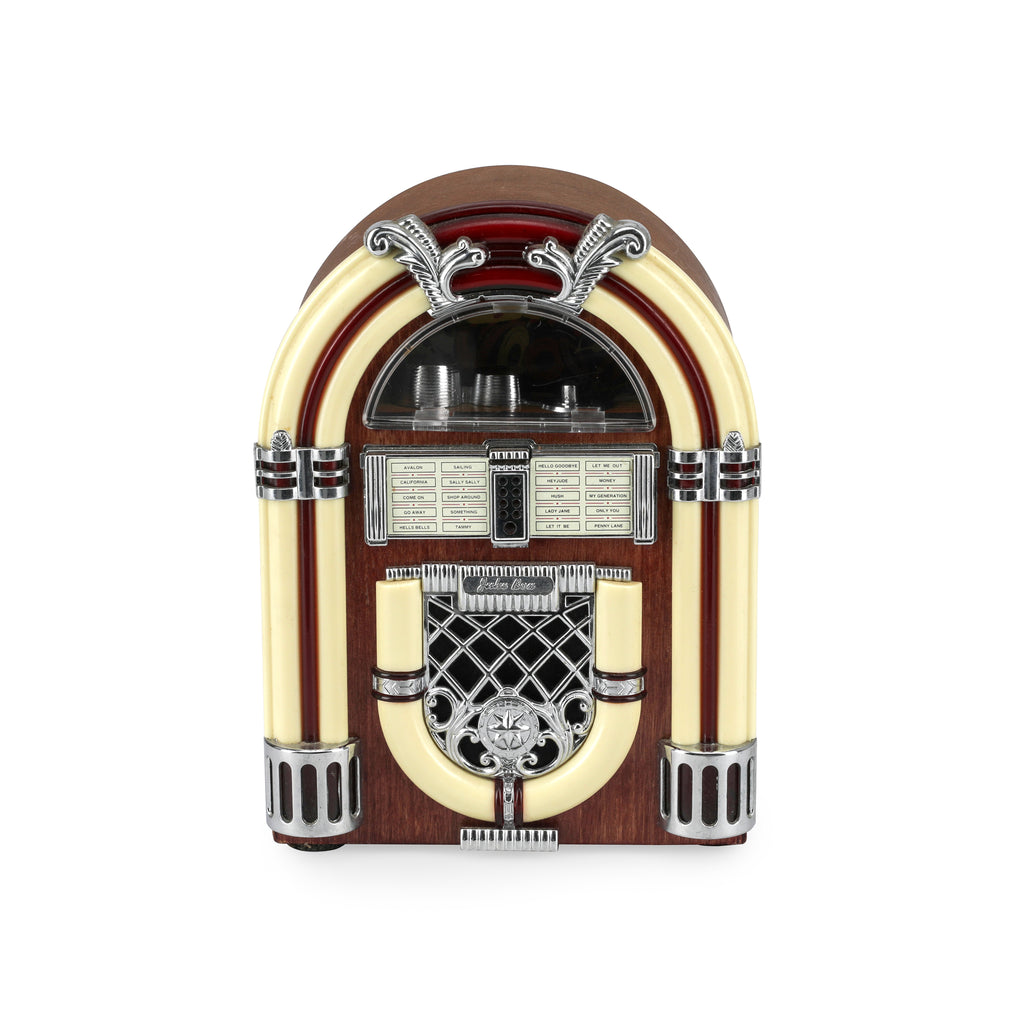 Brown / Tan / Red Novelty Toy Jukebox