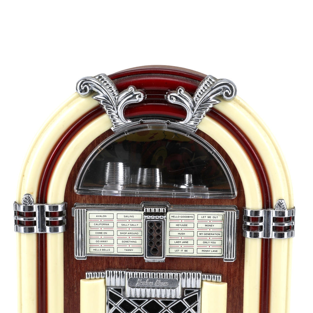 Brown / Tan / Red Novelty Toy Jukebox