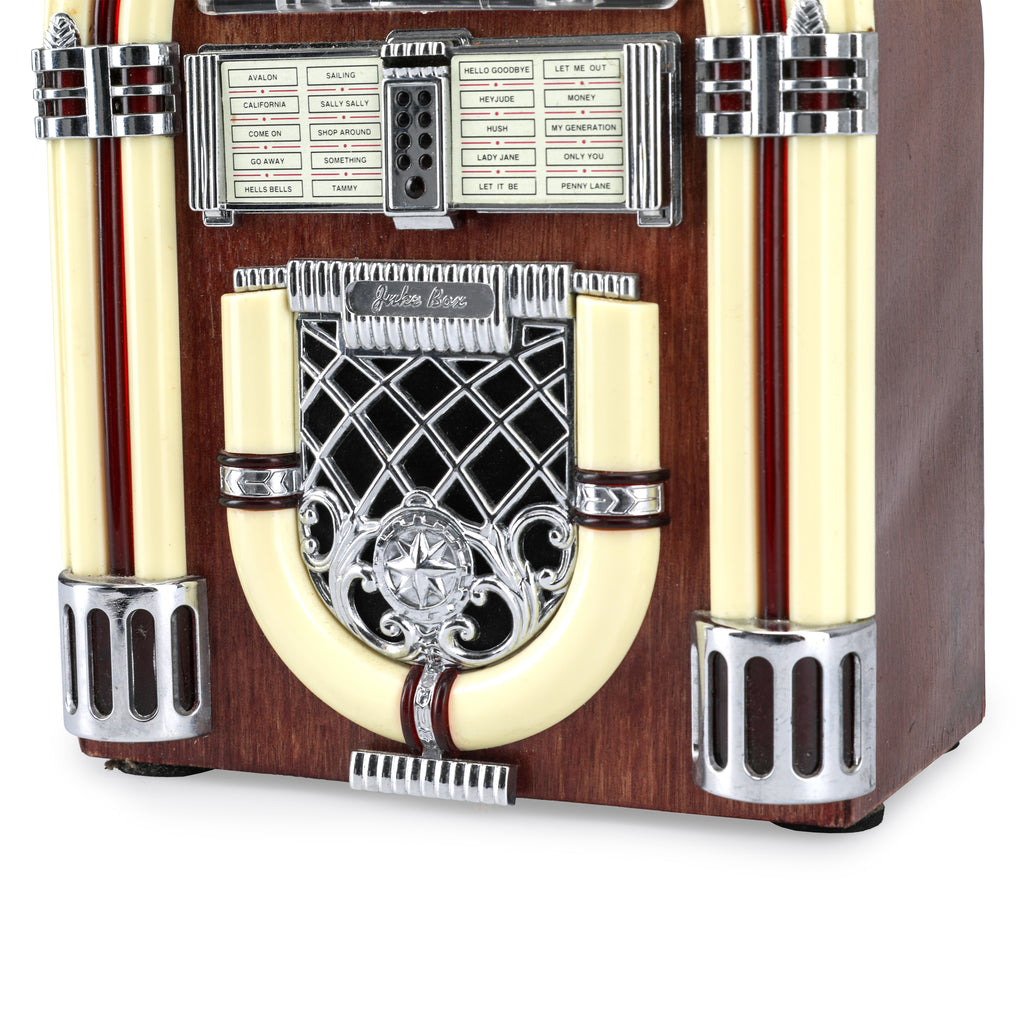Brown / Tan / Red Novelty Toy Jukebox