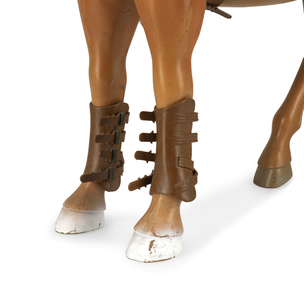 Brown Acrylic Horse Toy