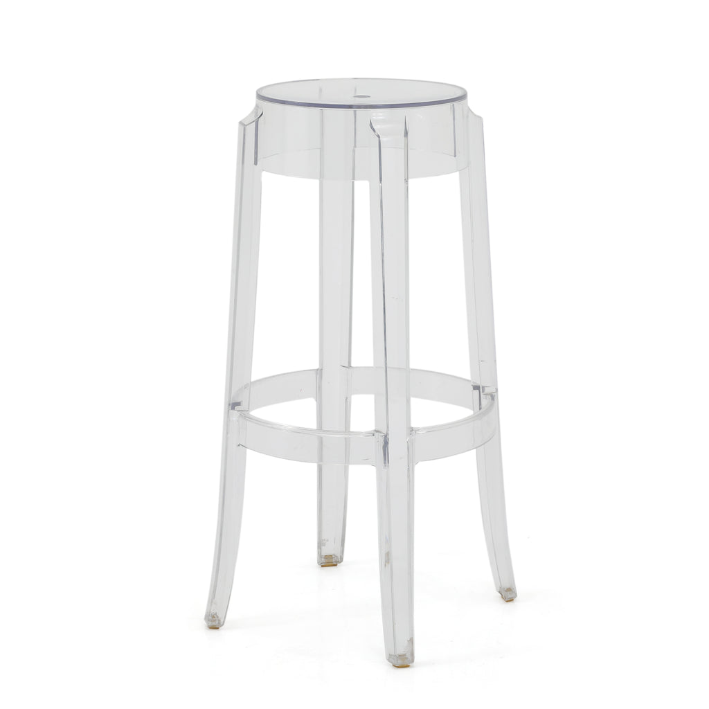 Clear Lucite Kartell Ghost Stool