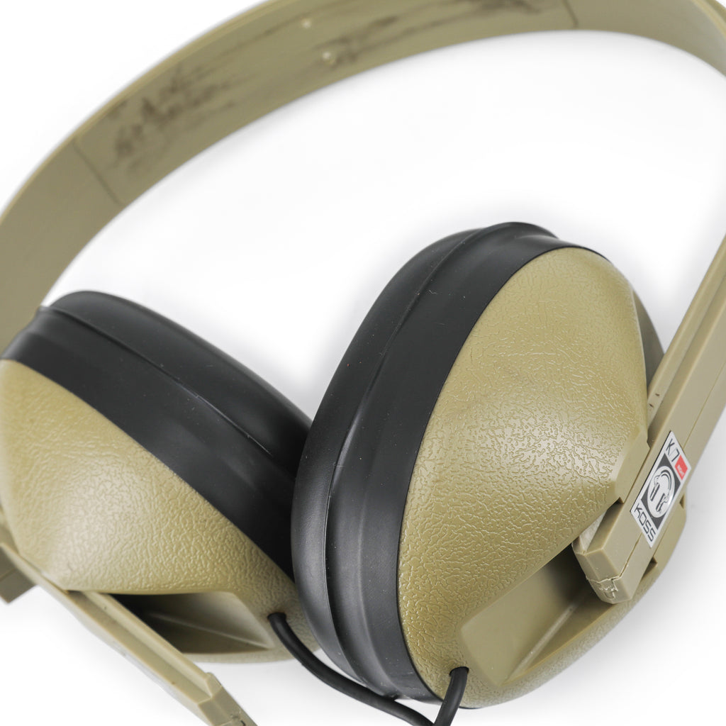 Olive Green Koss Headphones