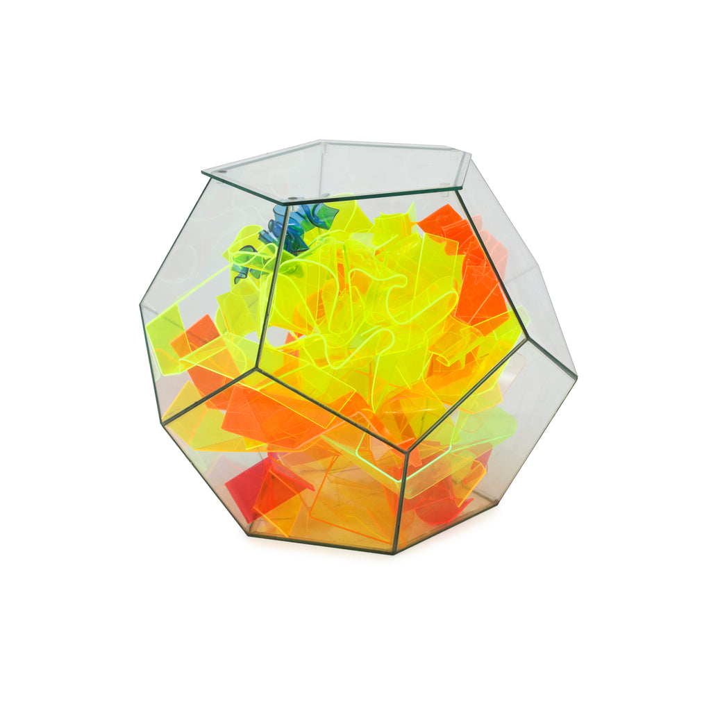 Squiggly Acrylic Neon Terrarium