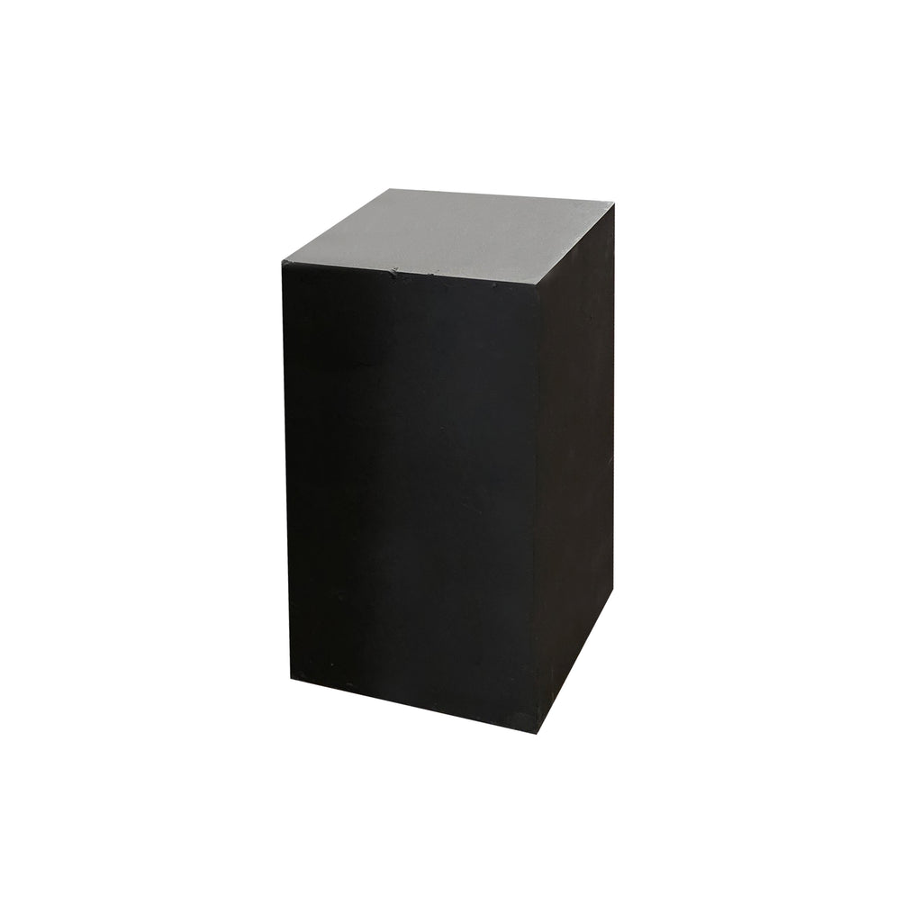 Black Rectangular Pedestal - Short