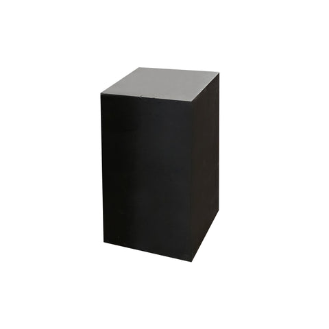Black Rectangular Pedestal - Short