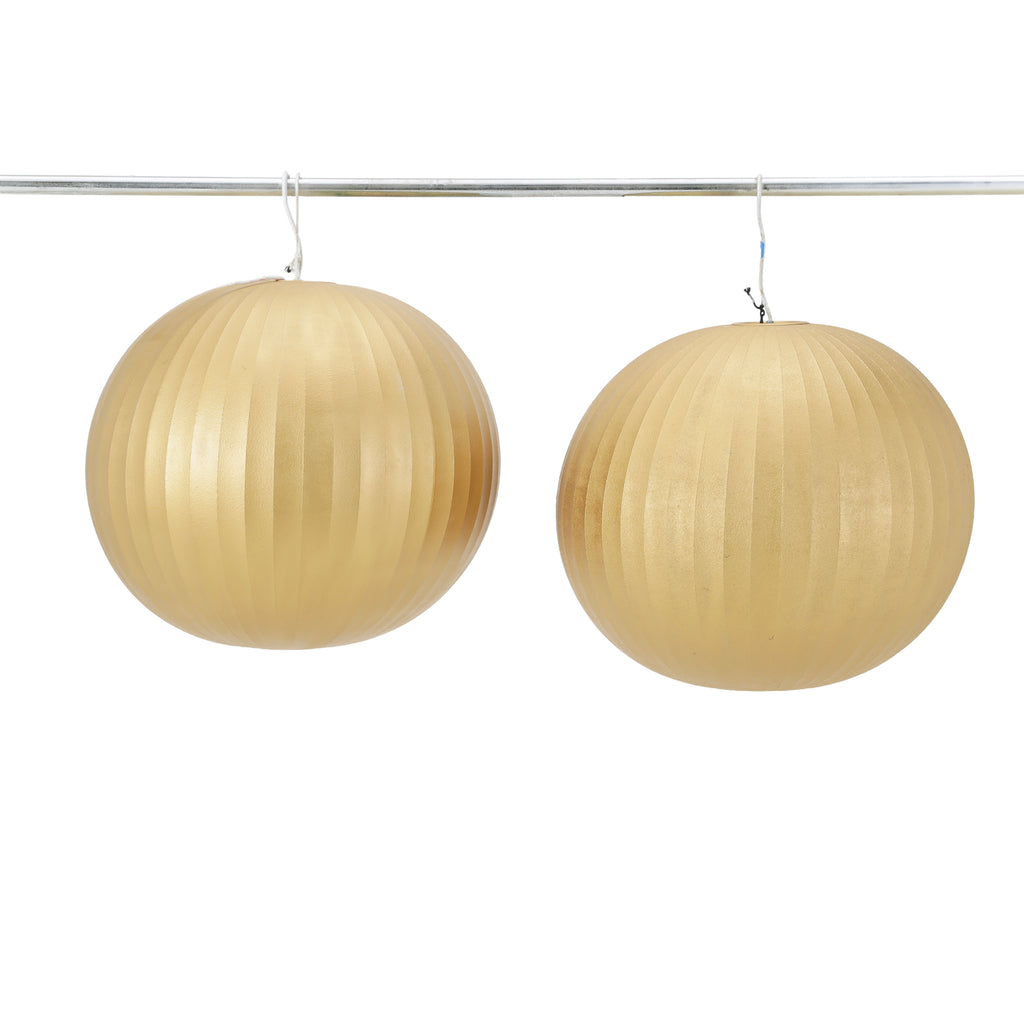 Golden Sphere Lamps