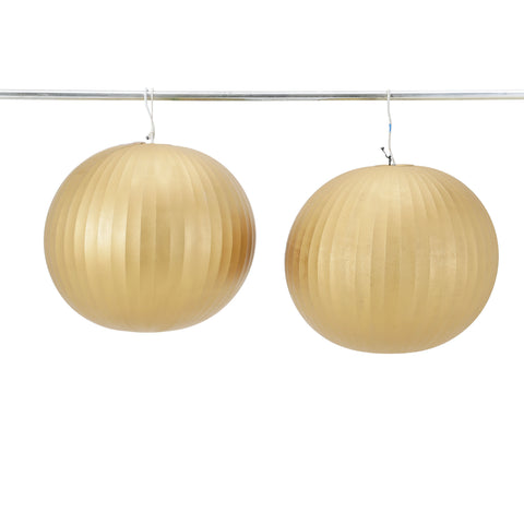 Golden Sphere Lamps