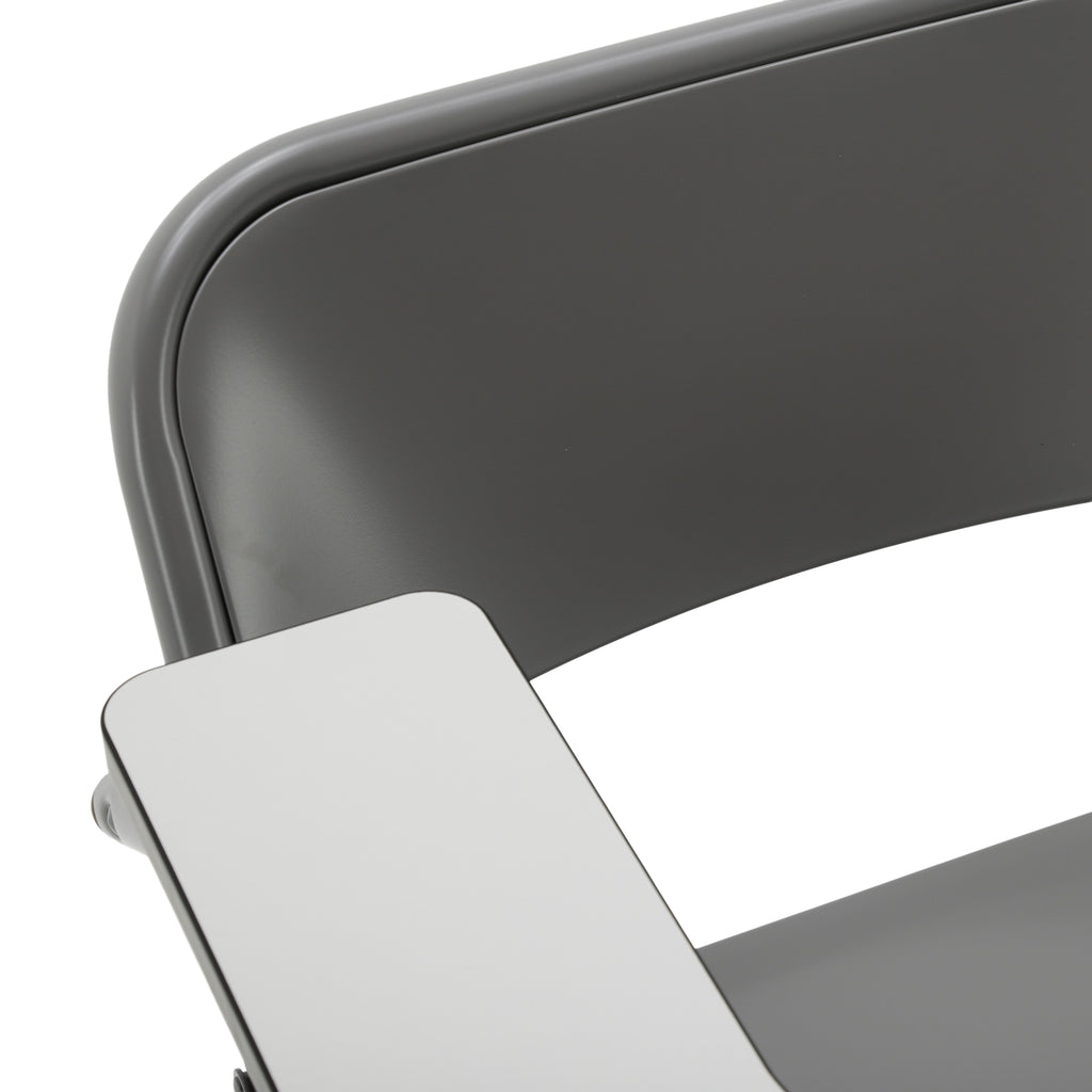 Gray Folding Classroom Chair