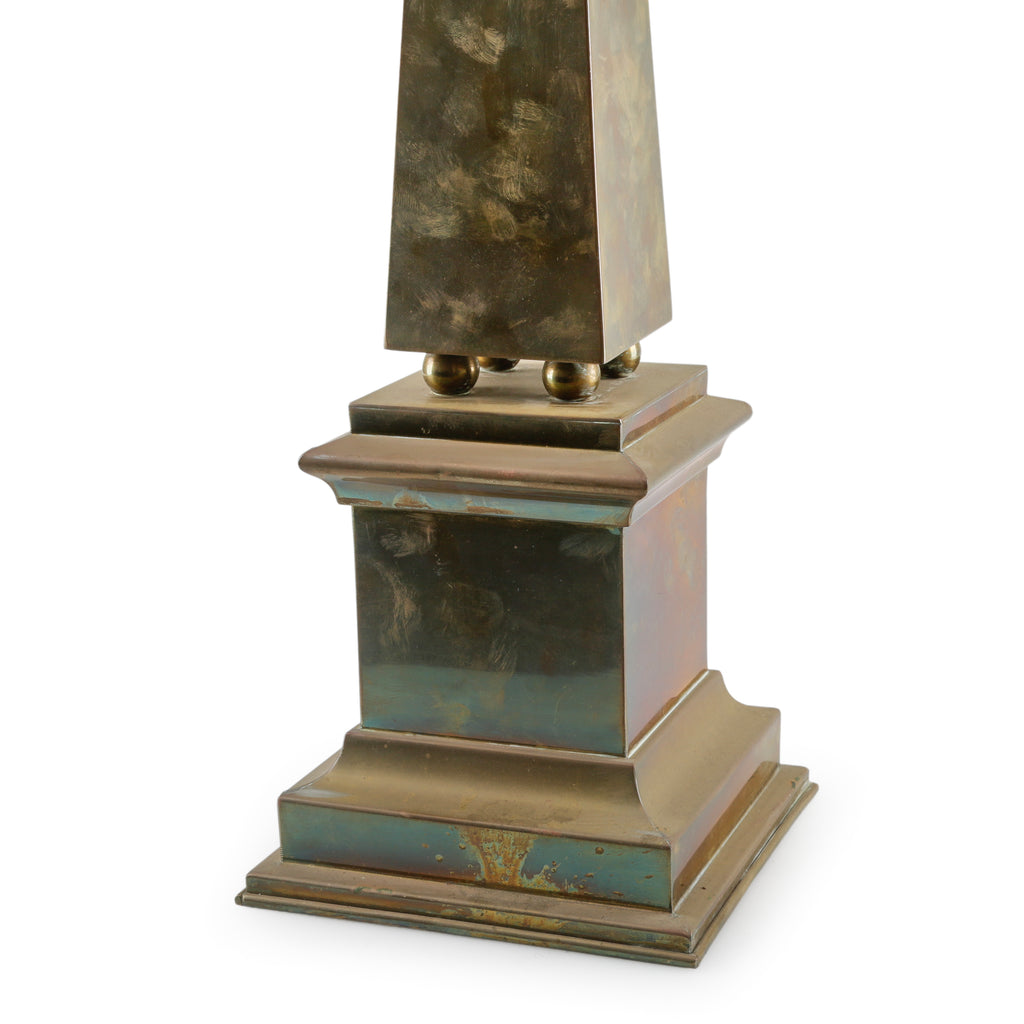 Brass Decorative Obelisks
