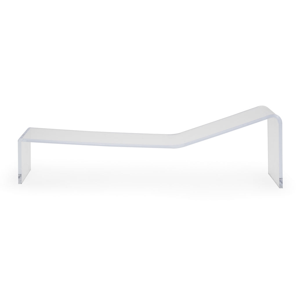 Clear Acrylic Modern Chaise Lounge