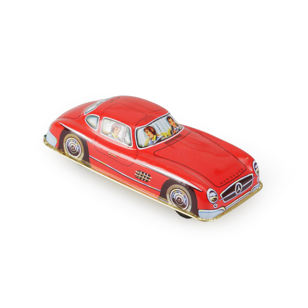 Red Tin Toy Car