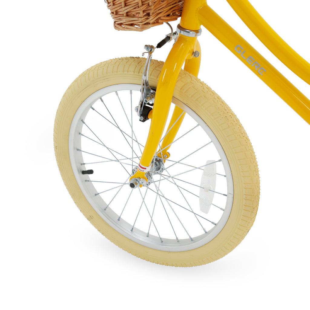 Yellow Metal Children's Bicycle