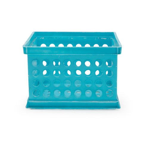 Turquoise Storage Crate