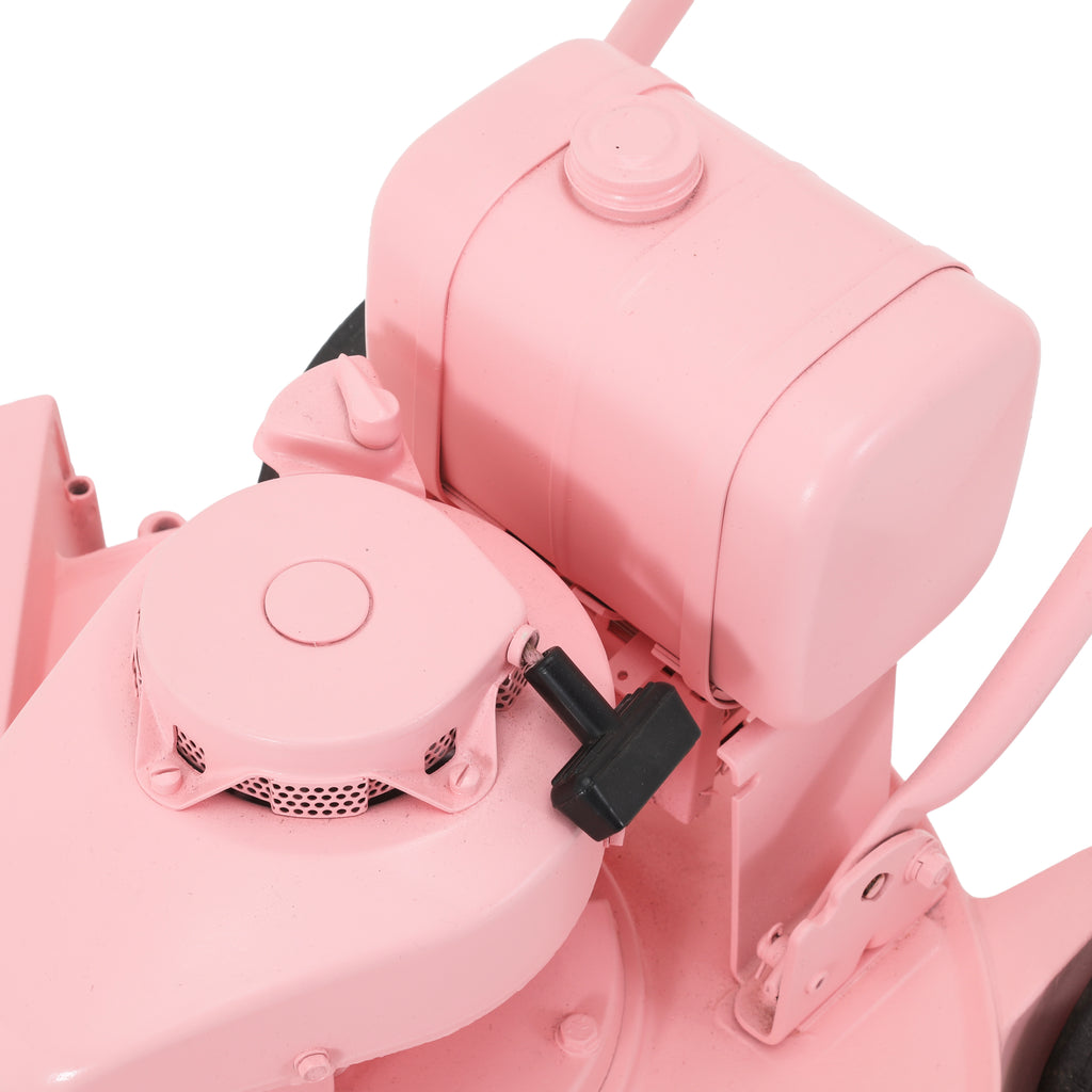 Pink Metal Jacobsen Lawnmower