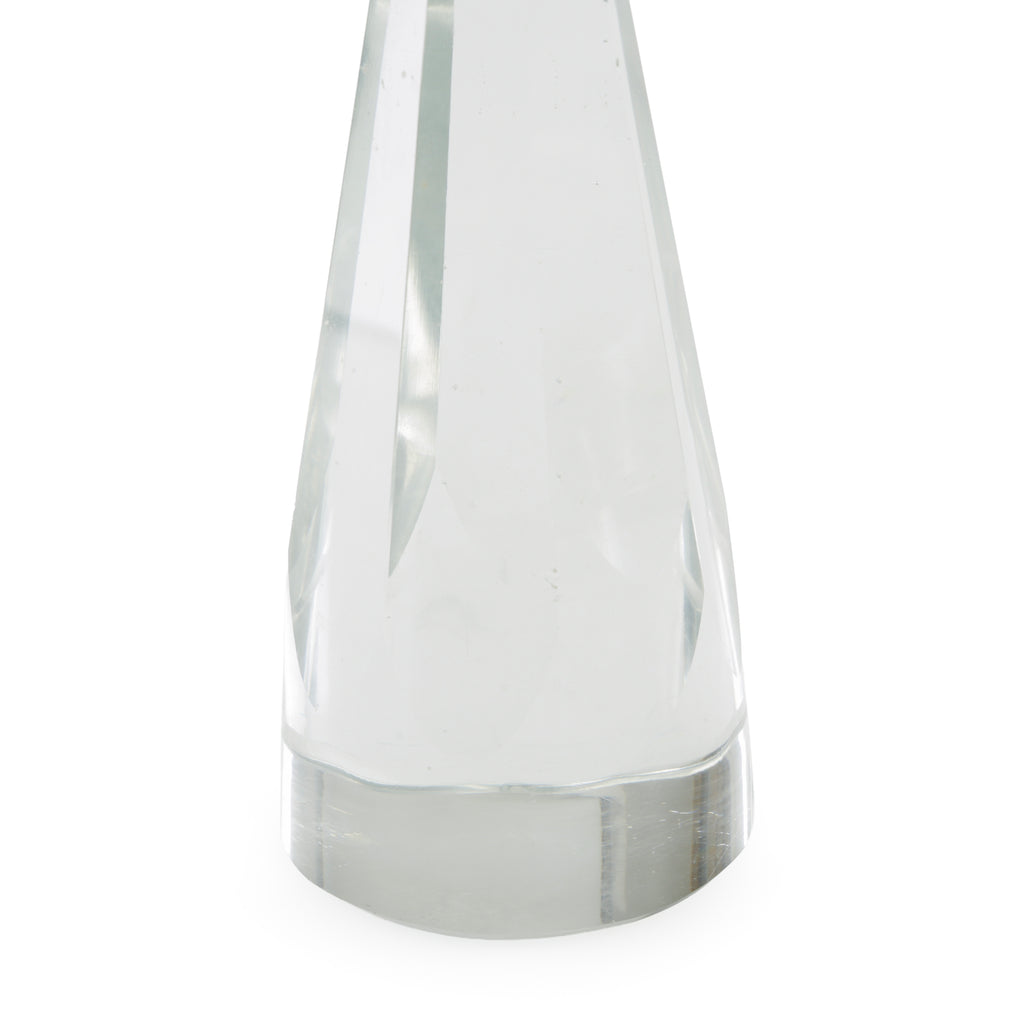 Glass Cone Sculpture / Obelisk
