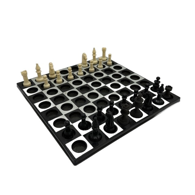 Chess Set with Plastic Pieces