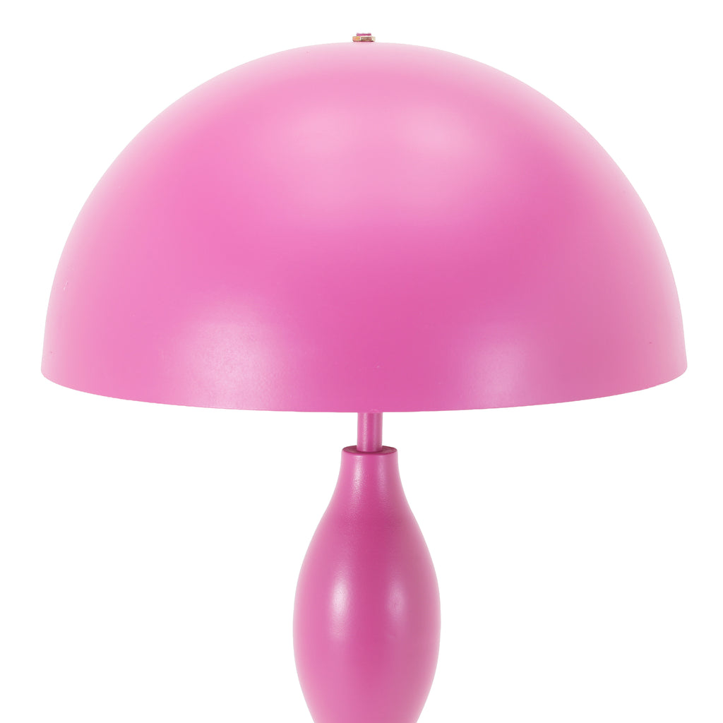 Hot Pink Bobble Stem Floor Lamp