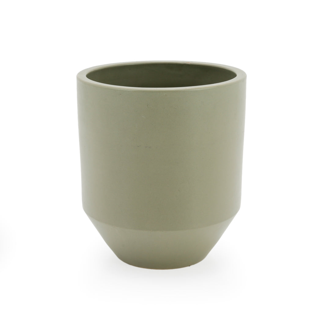 Sage Green Tapered Planter