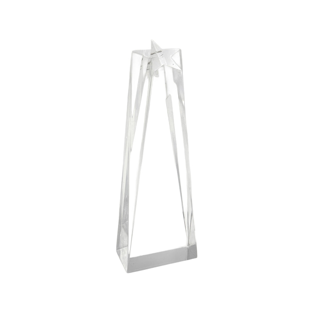 Clear Acrylic Star Award Trophy