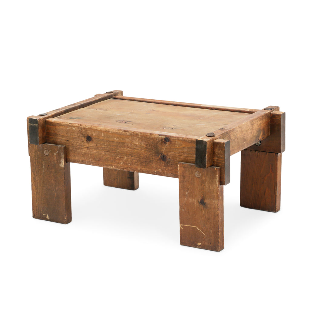 Rustic Wood Coffee Table
