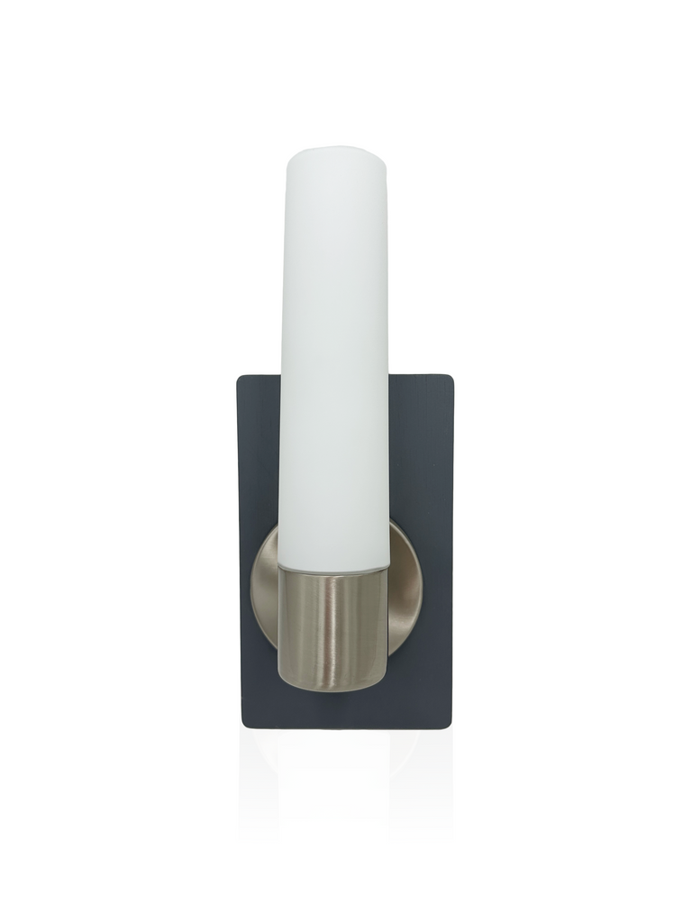 Wall Sconce with Frosted Glass Shade