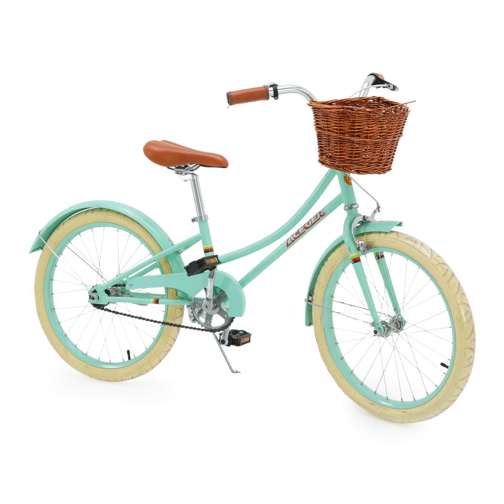 Mint Green Steel Cruiser Bicycle