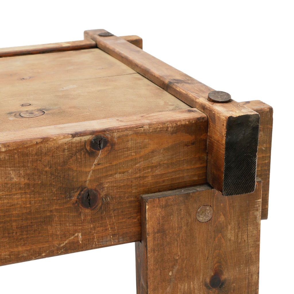 Rustic Wood Coffee Table