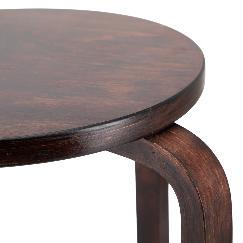 Dark Brown Stacking Stool