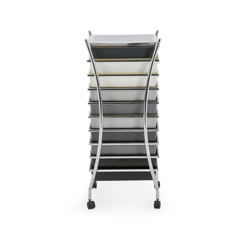 Multi-Color Plastic Drawer Storage Cart