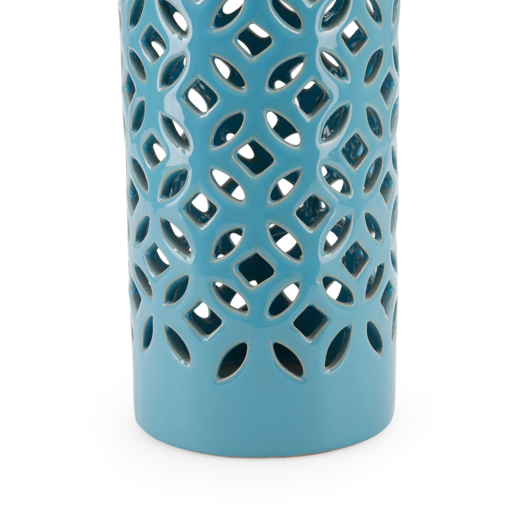 Aqua Outdoor Lantern