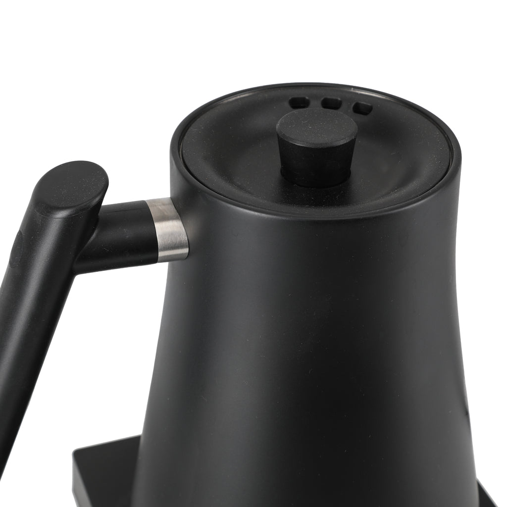 Black Stainless Steel Electric Gooseneck Kettle